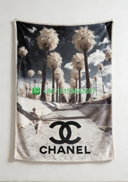 Chanel Throw Blankets